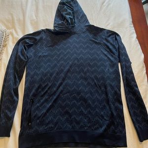 Lululemon hooded top in navy